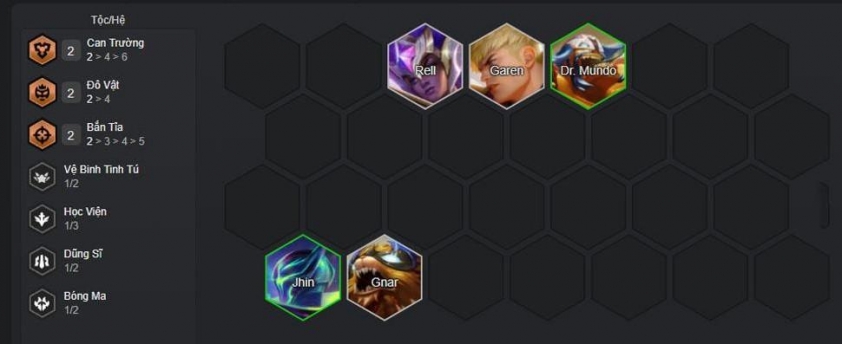 Lối chơi đầu game Varus Can Trường DTCL