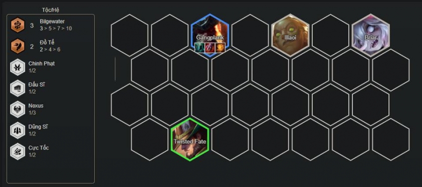 Đầu game đội hình Draven Hải Tặc