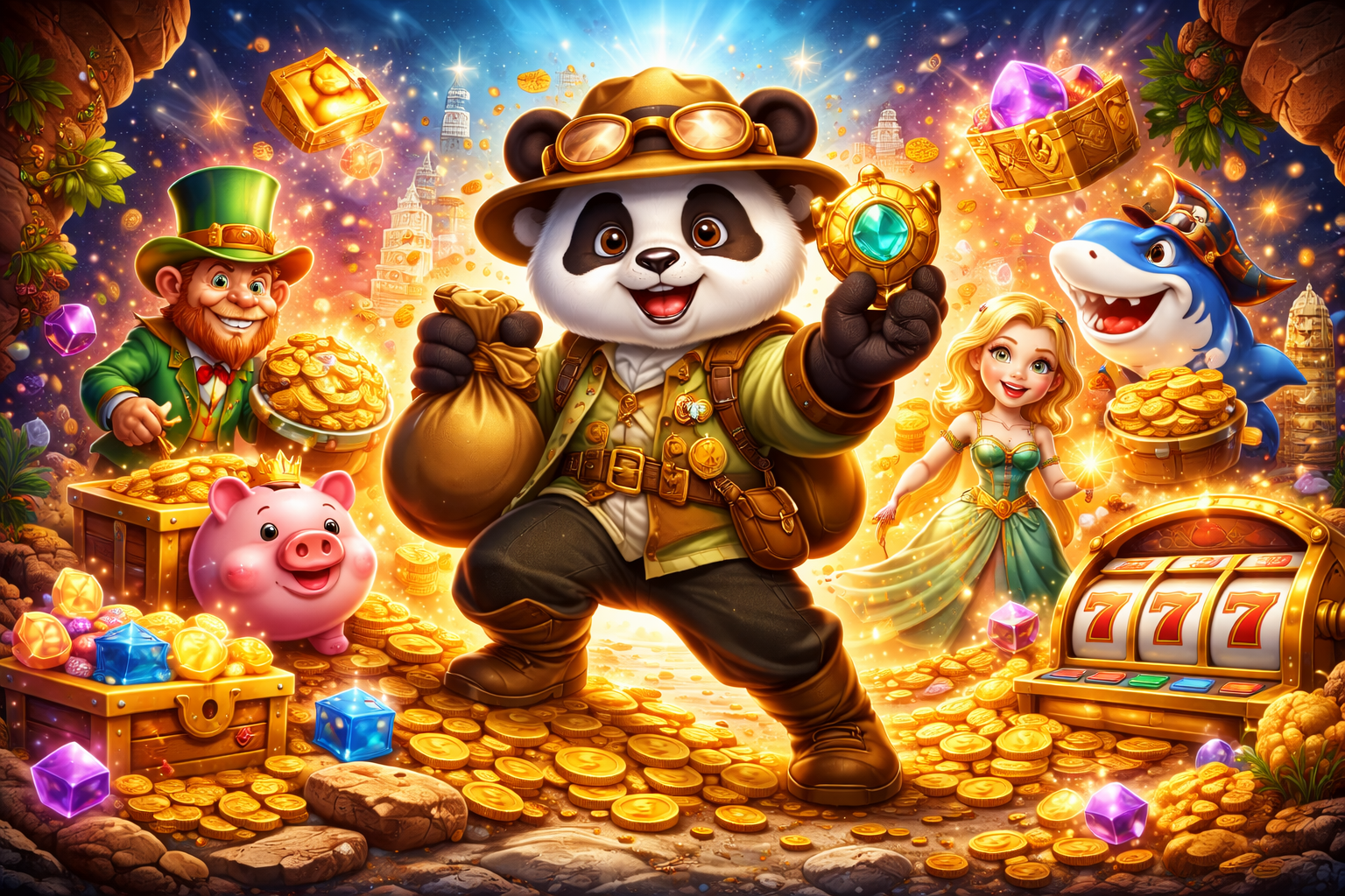 Đồ họa nâng cấp – Jackpot đa tầng – Tốc độ mượt